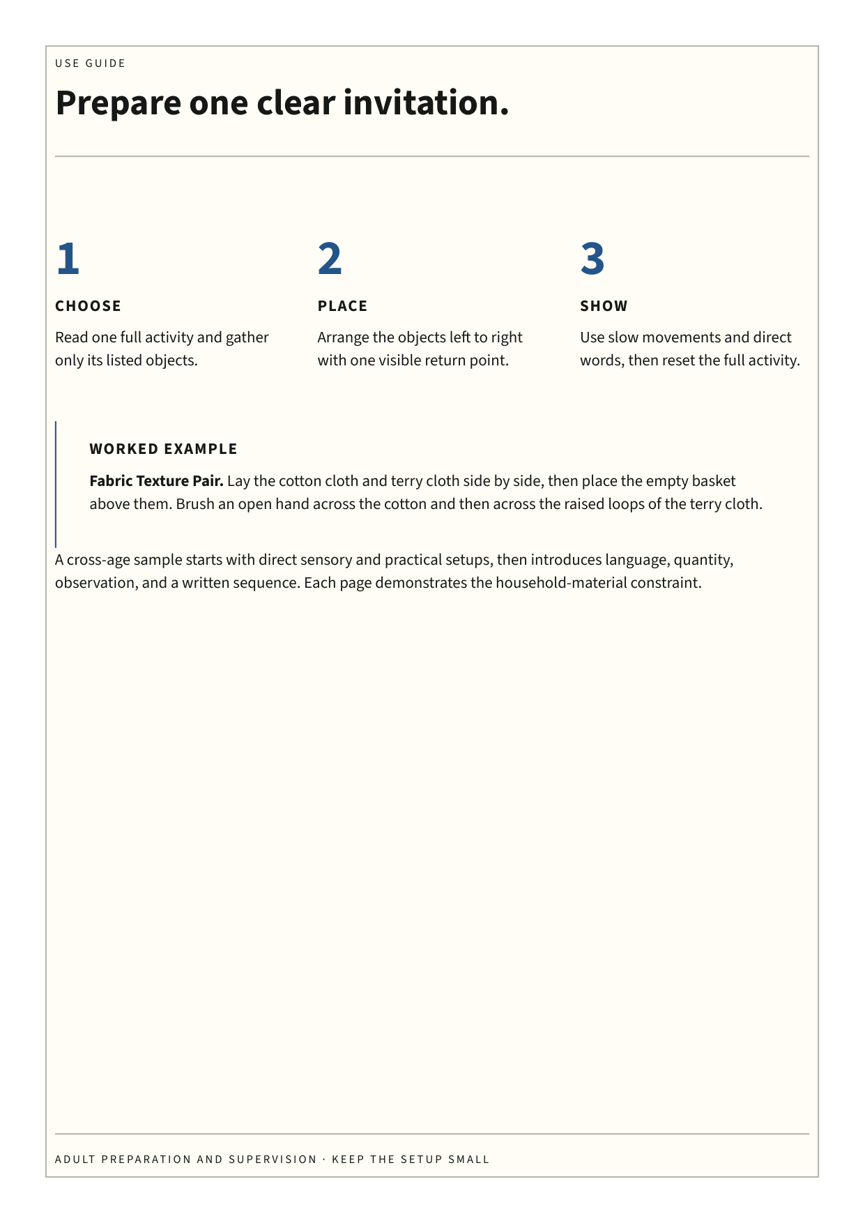 Starter pack sample page 2